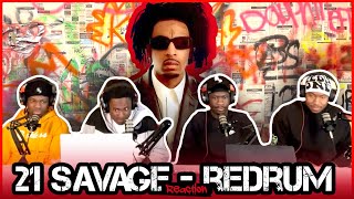 21 Savage  redrum Official Music Video  Reaction [upl. by Debbra748]