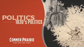 Conner Prairie  1830s Politics [upl. by Rudman746]