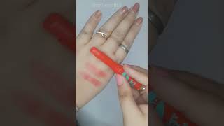 Lip balm  Maybelline baby lips lip balm swatchesreview shorts lipbalm maybelline trend beauty [upl. by Mia]