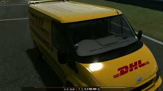 ford transit drifting at teeside autodrome [upl. by Salene33]