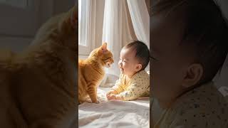 🐱😻cat kitten in love in baby lovecats catvideos funny lovecats 🐱😻 [upl. by Asaert]