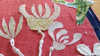 How I set up my embroidery stitches flowers sample book part 14emboridery crochet diy [upl. by Warila]