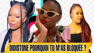 DIDISTONE A BLOQUÃ‰ UNE TIKTOKEUSE PARCE QUâ€™ELLE PARLE DU COUPLE OLOMIDE [upl. by Nirret]