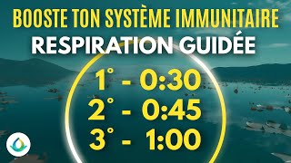 Respiration Guidée DÉBUTANT  3 Cycles  5 min de Relaxation  Booster le Système Immunitaire [upl. by Serica]