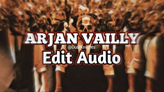 Arjan Velly Ne  Edit Audio • remix audio  Movie Animal  Ranvir Kapoor [upl. by Ylram]