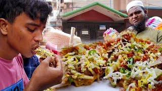 Molla Special Bhel Puri Velpuri  ভেলপুরি  Bangladeshi Street Food [upl. by Ynnahc850]