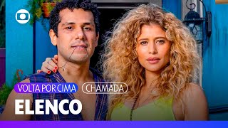 Confira mais do elenco maravilhoso da minha próxima novela das 7 🚌💛  Volta Por Cima  TV Globo [upl. by Airual]