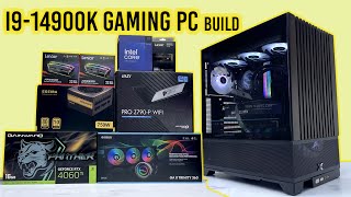 intel i9 14th 14900k Gaming and Editing pc build 2024 [upl. by Lamoree]