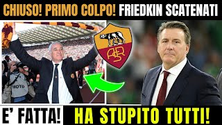 FATTA COLPO CHIUSO ACCORDO FRIEDKIN RANIERI SI COMPRA MERCATO ROMA NEWS [upl. by Patterson]