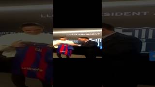 Gal Gadot the Wonder Woman came to FC Barcelona Football team [upl. by Tawsha]