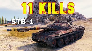 World of Tanks STB1  11 Kills [upl. by Flyn296]