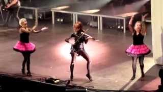 Roundtable Rival  Lindsey Stirling live in Rome July 2 2015 [upl. by Noach]