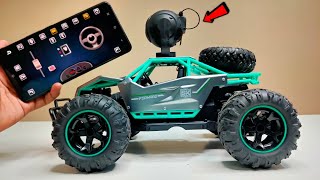 Fastest RC Wifi FPV 720P HD Camera Car Unboxing amp Testing  Chatpat toy tv [upl. by Doloritas]