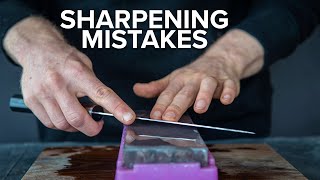 Whetstone Sharpening Mistakes that Most Beginners Make [upl. by Aloz]