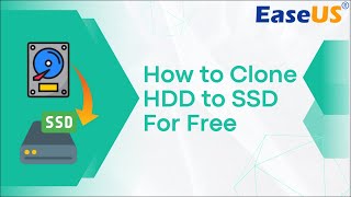 How to Clone HDD to SSD for Free [upl. by Baram]