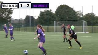 MATCH HIGHLIGHTS  1st Bangor Ladies v Bloomfield Ladies 190724 [upl. by Enialehs220]