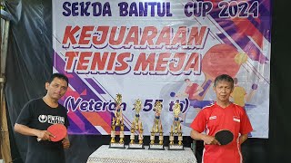 Live Final Veteran U55 🏆 Sujar Garuda vs Tono Twtw🏓 Sekda Bantul Cup 2024 [upl. by Lolanthe]