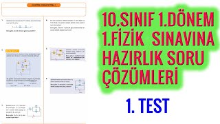 Yazılıya Hazırlık Elektrik ve Manyetizma 1 test [upl. by Seed438]