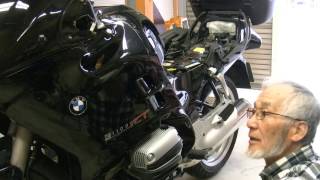 BMW R1100RT バッテリー交換 7－7 Battery exchange [upl. by Acilegna]