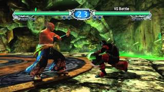 Soulcalibur II HD Online Heihachi vs Spawn HD [upl. by Waddle929]