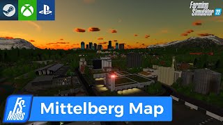 Mittelberg Map  LS22 Mod Vorstellung  German [upl. by Arlon]