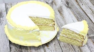 Moist and Soft Vanilla Cake amp How to Make Swiss Meringue Buttercream [upl. by Acysej]