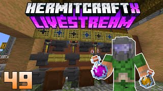 Hermitcraft Ten 49 Livestream 210524 [upl. by Nrehtac]