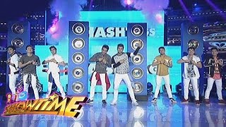 Its Showtime Hashtags danced to quotPinoy Akoquot amp quotPosiblequot [upl. by Asilrac]