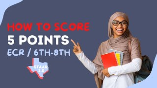 How To Score 5 Points On STAAR Extended Constructed Response in 6th 7th and 8th grade [upl. by Nide]