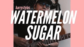 Harry Styles  Watermelon Sugar Guitar Solo [upl. by Netsirhk]