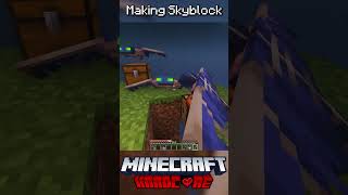 I Made Skyblock in Minecraft Hardcore 24 [upl. by Esertap]