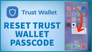 How to Reset Forgotten Passcode on Trust Wallet 2024 [upl. by Yrellih]