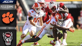 Clemson vs NC State Full Game  2021 ACC Football [upl. by Lamraj]