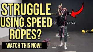 3 WAYS TO GET BETTER CONTROL WITH YOUR SPEED ROPE Beginner Jump Rope Tutorial [upl. by Heringer]