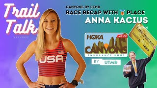 Golden Ticket amp 🥉 place Race Recap with Anna Kacius Impala  Canyons 100k by UTMB [upl. by Cyma]