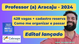 ✅Concurso SEMED Aracaju 2024  Finalmente o Edital🚀 [upl. by Chura]