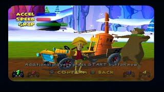 Wacky Races PS2  Cups with The Arkansas ChuggaBug [upl. by Terryl]