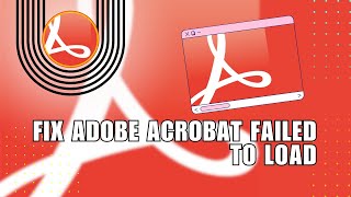 👍 TECH How to Fix Adobe Acrobat Failed to Load Its Core  English [upl. by Dranik]