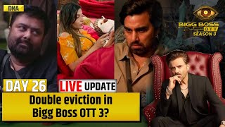 Bigg Boss OTT 3 Double Eviction In Bigg Boss OTT 3 Deepak Chaurasiya  Sana Sultan I Love Kataria [upl. by Nolur]