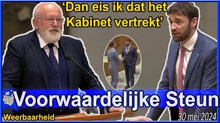 Frans Timmermans stelt 1 voorwaarde aan steun Oekraine door GLPvdA v Silvio Erkens  Tweede Kamer [upl. by Cavuoto133]