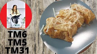 Strudel mal anders  pikanter Pasta Strudel mit selbstgemachtem Nudelteig  Thermomix TM6 TM5 TM31 [upl. by Ahsieuqal]