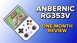 ANBERNIC RG353V Handheld One Month Android Review  Emulation Showcase Tips amp Gameplay [upl. by Ellives525]