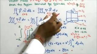 Gauss Divergence Theorem Concept and Numerical Part1  Engineering Maths [upl. by Rimma]