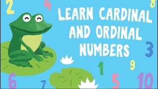 Ordinal Numbers 110 for Kids  Math for Preschool and Kindergarten  Kids Academy [upl. by Rehpotsyrk]