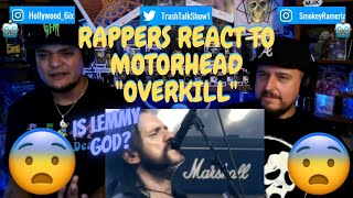 Rappers React To Motorhead quotOverkillquot LIVE [upl. by Anirbes701]