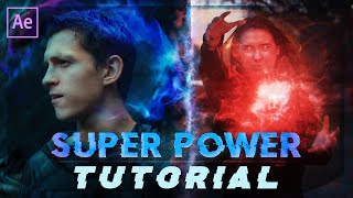 Super Power Energy Effects After Effects Tutorial [upl. by Preuss282]