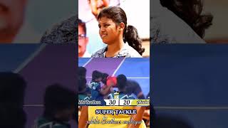 super tackle 💥shortsfeed shortsviral shortsyoutube shorts kabaddi women virtualyoutuber [upl. by Kirven]