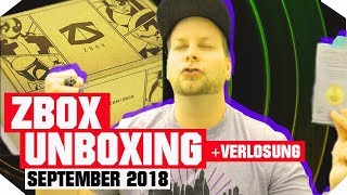 ZBOX Unboxing September 2018 quotMonstersquot [upl. by Martie655]