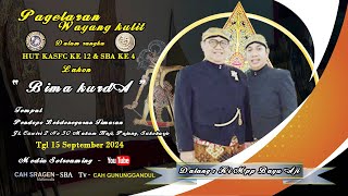 LIVE PAGELARAN WAYANG KULIT DALAM RANGKA HUT KASFC amp SBA DALANG KI MPP BAYU AJI LAKON quot BIMA KURDA quot [upl. by Adnorahc]