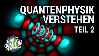 Quantenphysik einfach erklärt Atom Orbital Spektrum Elektronen  Phils Physics [upl. by Pardo659]